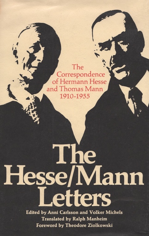 Read ebook : Mann, Thomas - Hesse-Mann Letters (Harper & Row, 1975).pdf